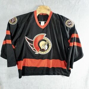 Ottawa Senators Hockey Jersey Mens XL Vintage 1990s CCM Maska Hockey *read*